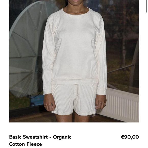 Baserange basic rib sweatshirt - Picture 2 of 7